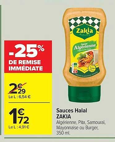 Zakia Sauce Algérienne