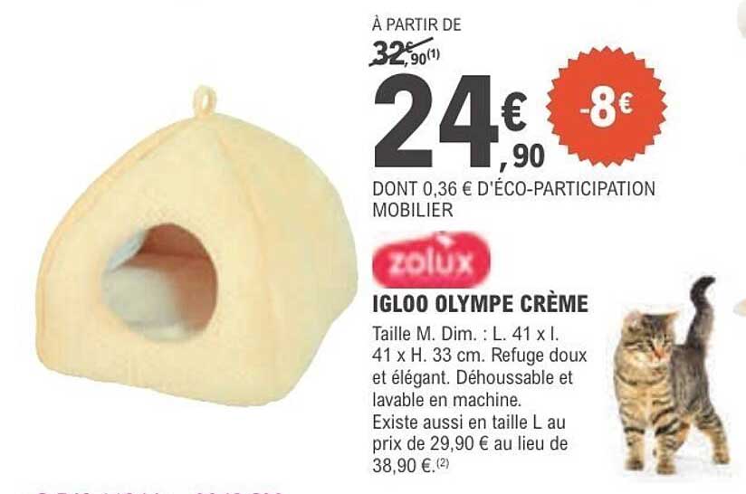 zolux IGLOO OLYMPE CRÈME