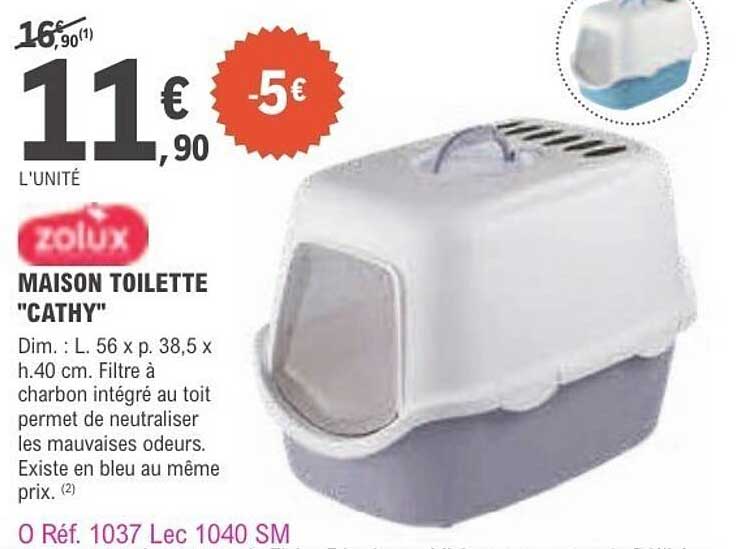 Zolux MAISON TOILETTE "CATHY
