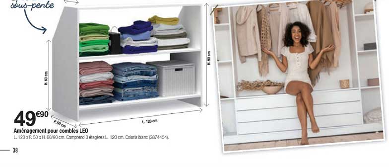 aménagement pour combles leo