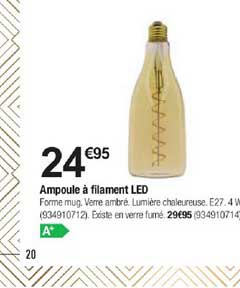 ampoule à filament led