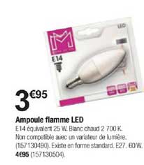 Ampoule Flamme Led