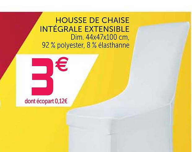 Housse De Chaise Intégrale Extensible