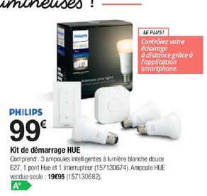 kit de démarrage hue philips