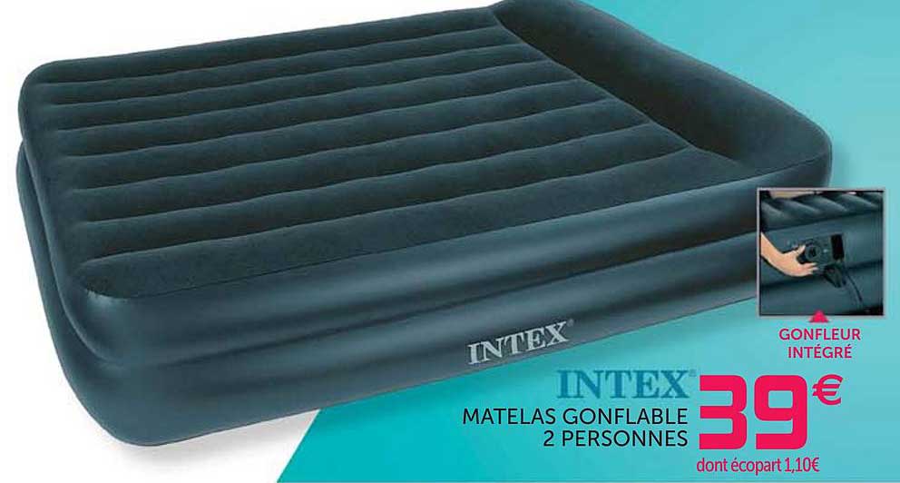 Matelas Gonflable 2 Personnes Intex