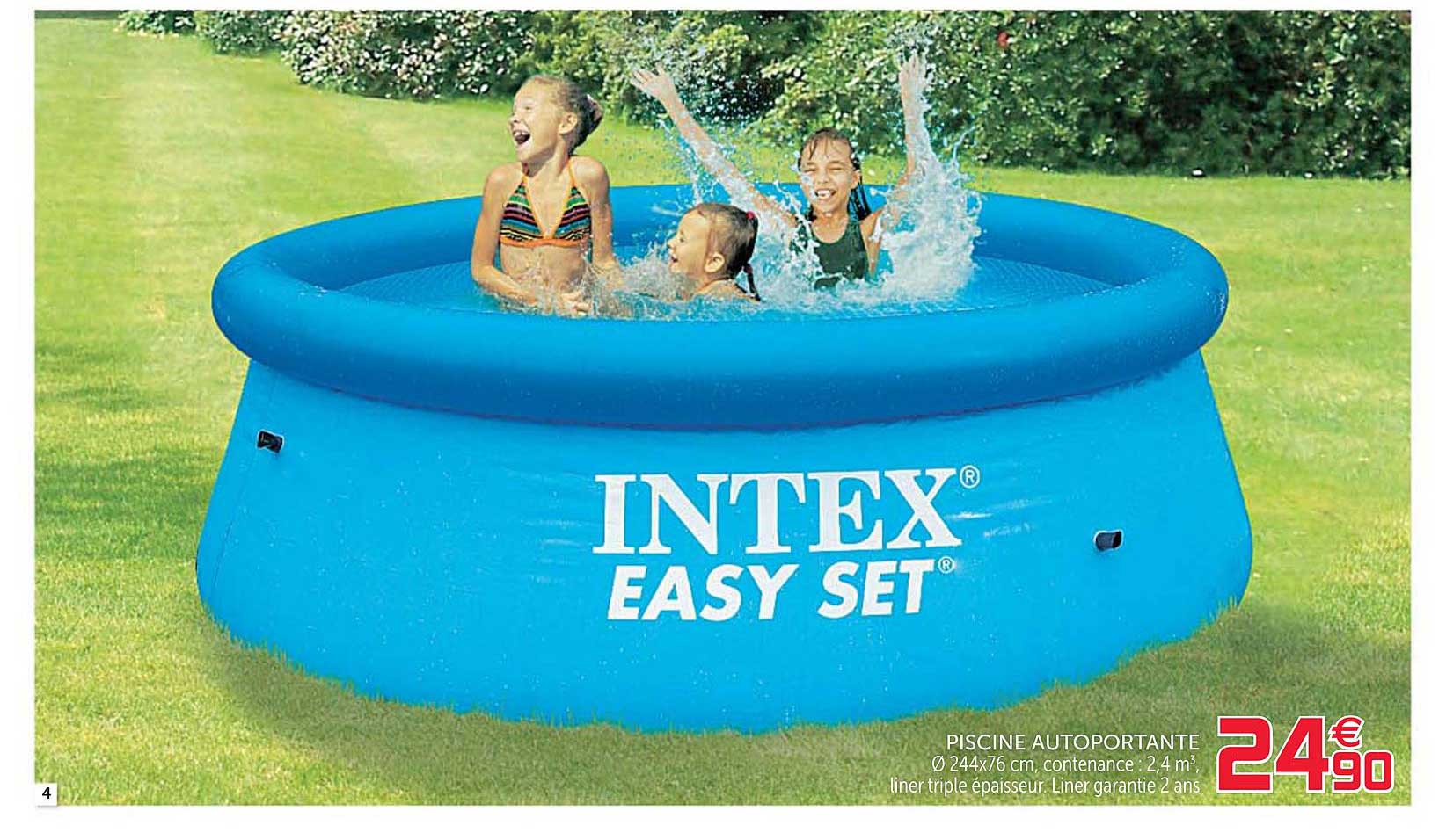 Piscine Autoportante Intex