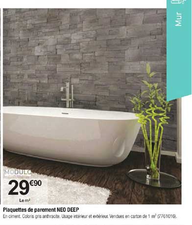Plaquettes De Parement Neo Deep