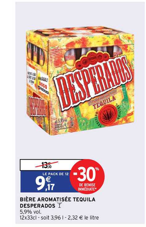 Bière Aromatisée Tequila Desperados
