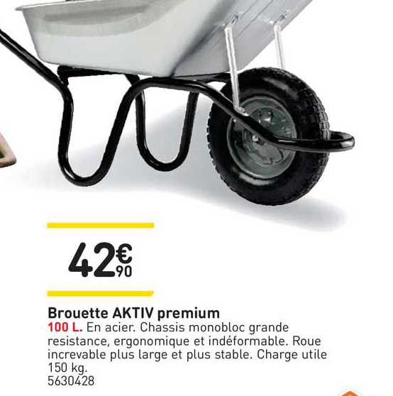 brouette aktiv premium