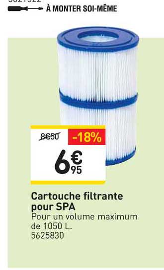 Cartouche Filtrante Pour Spa