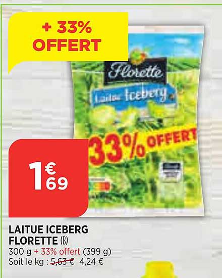 Laitue Iceberg Florette