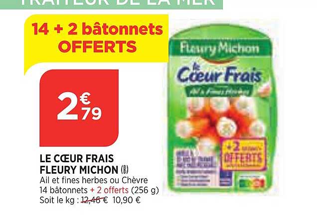 le coeur frais fleury michon