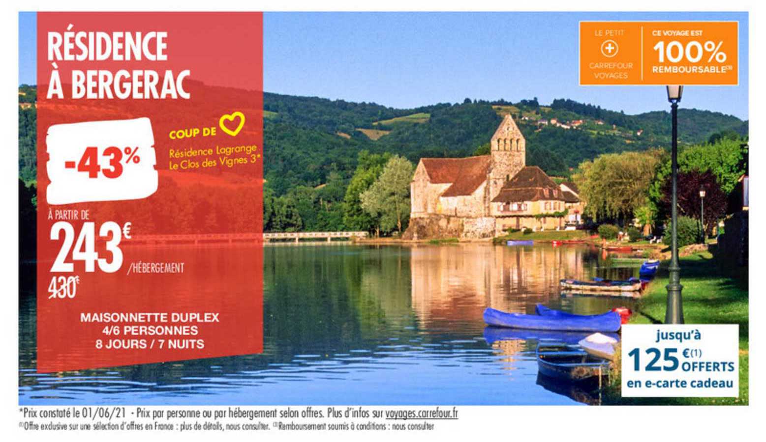 maisonnette duplex 4-6 personnes 8 jours - 7 nuits