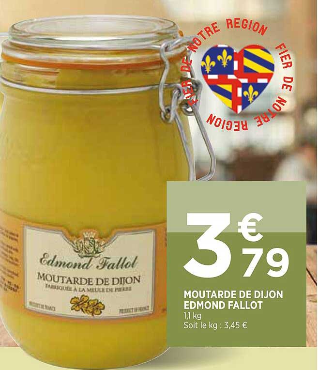 moutarde de dijon edmond fallot