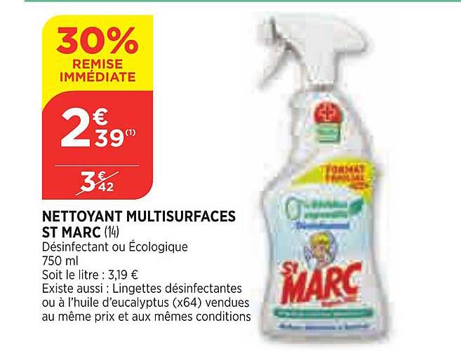nettoyant multisurfaces st marc