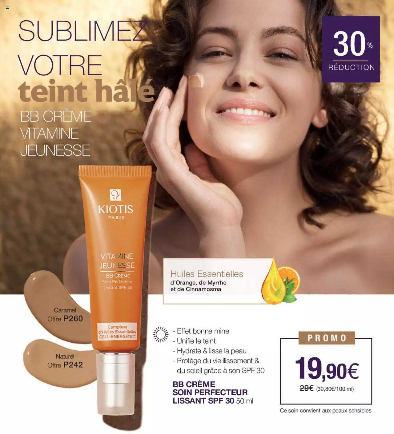 bb crème soin perfecteur lissant spf 30