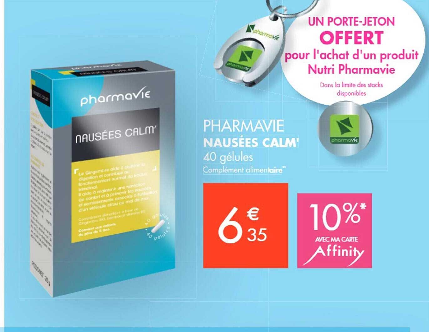 nausées calm pharmavie