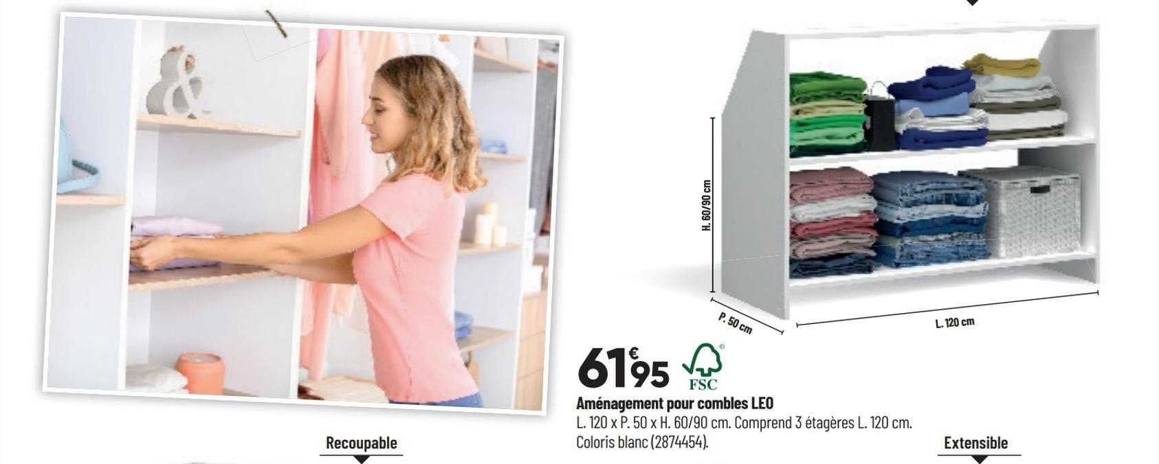 aménagement pour combles léo