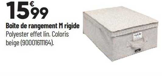 Boîte De Rangement M Rigide