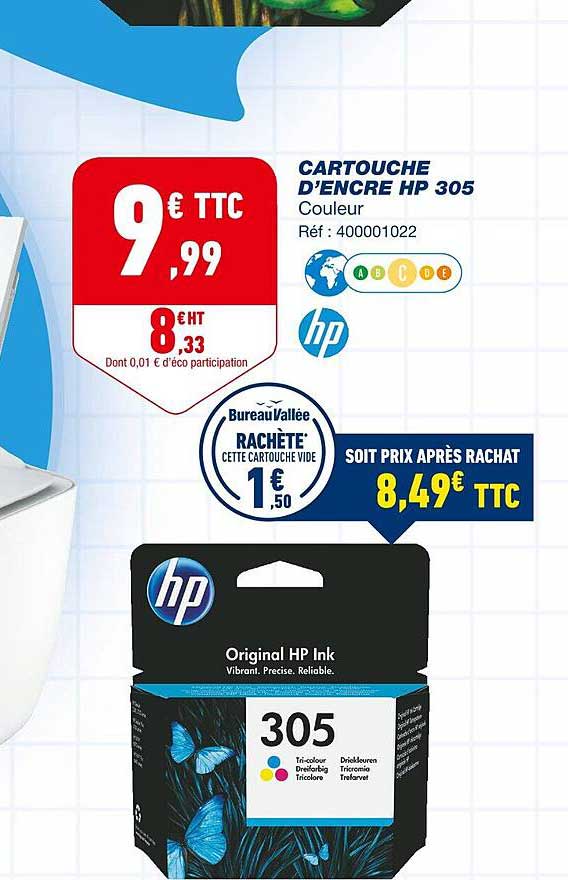 cartouche d'encre hp 305