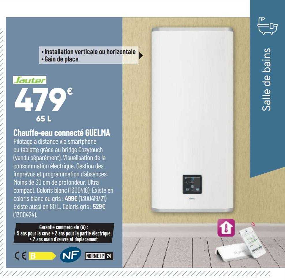 chauffe-eau connecté guelma