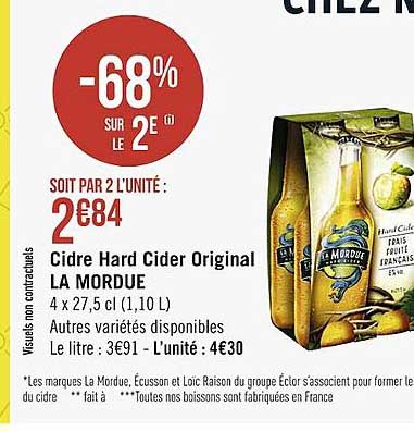 cidre hard cider original la mordue