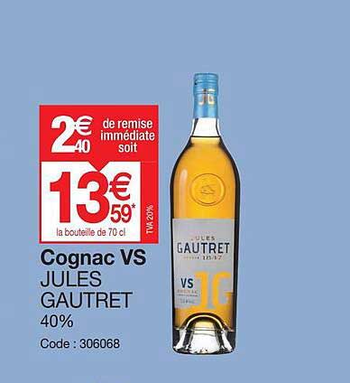cognac vs jules gautret
