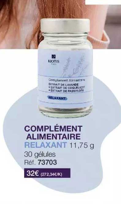 complément alimentaire