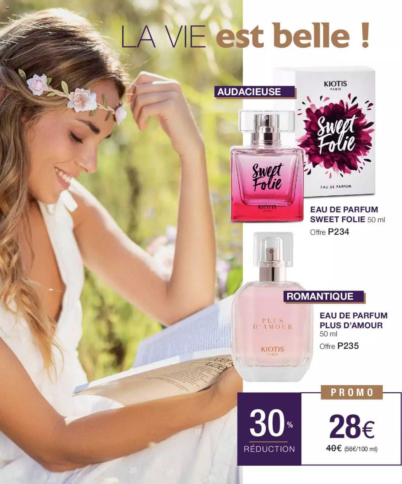 eau de parfum sweet folie, eau de parfum plus d'amour