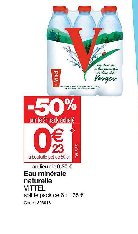 Eau Minérale Naturelle Vittel