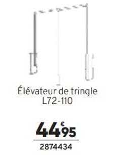 élévateur de tringles