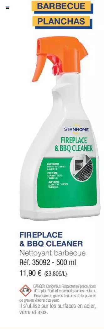 fireplace & bbq cleaner