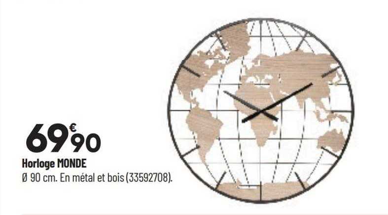Horloge Monde