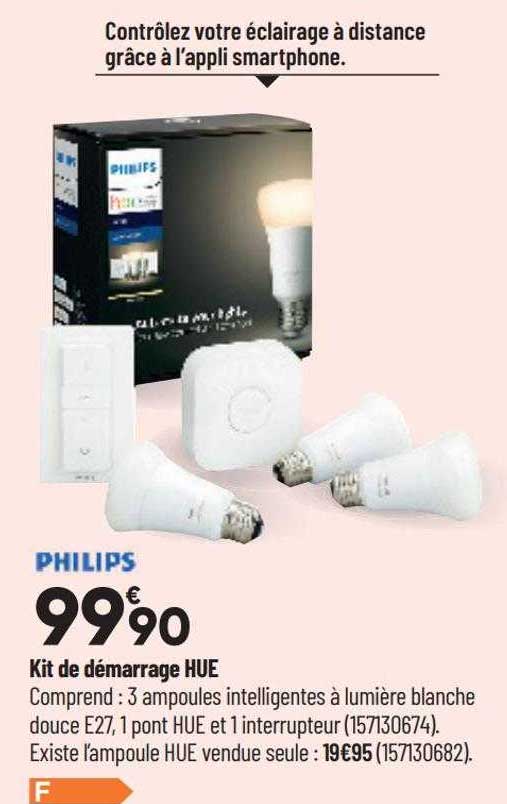 Kit De Démarrage Hue Philips
