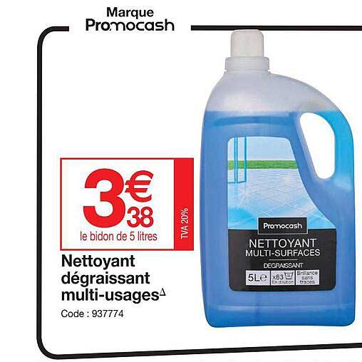 nettoyant dégraissant multi-usages