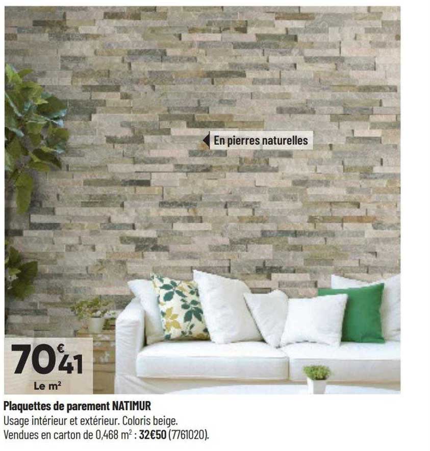 Plaquettes De Parement Natimur