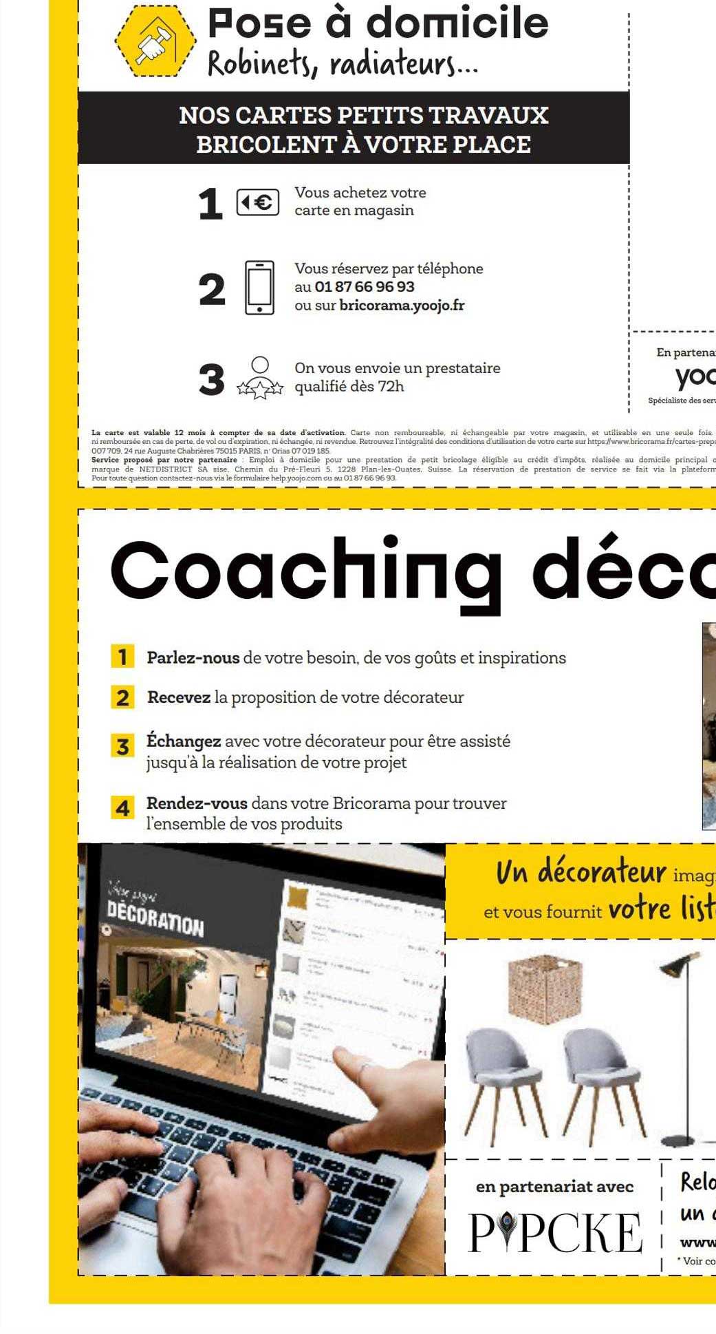 pose à domicile, coaching déco
