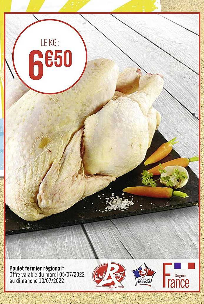 Poulet Fermier Régional