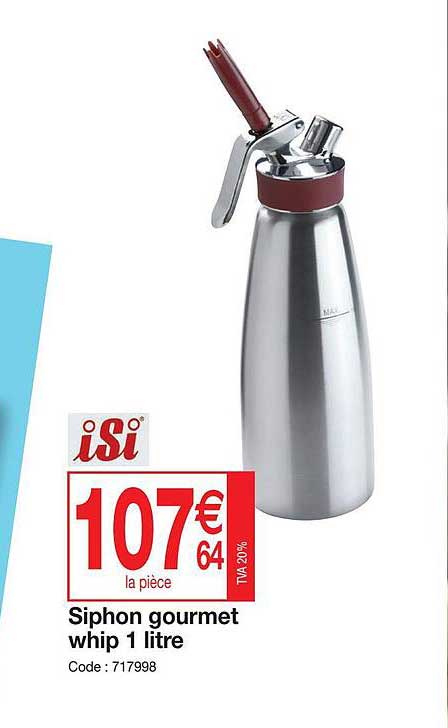 siphon gourmet whip 1 litre