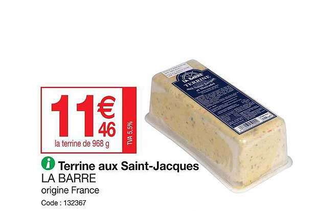 terrine aux saint-jacques la barre