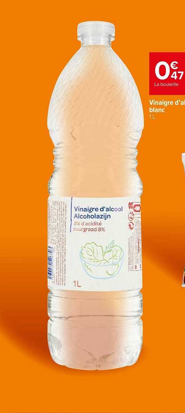 vinaigre d'alcool blanc