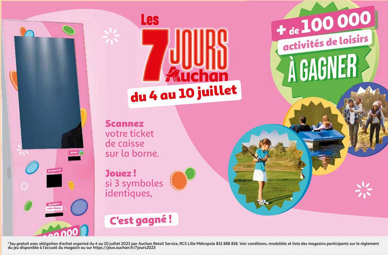les 7 jours auchan