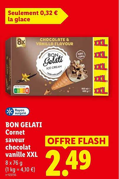 BON GELATI Cornet