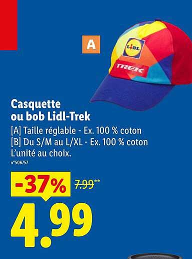Casquette ou bob Lidl-Trek