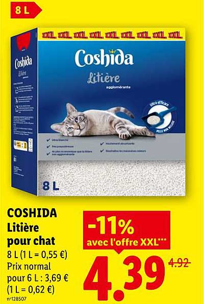 Coshida Litière