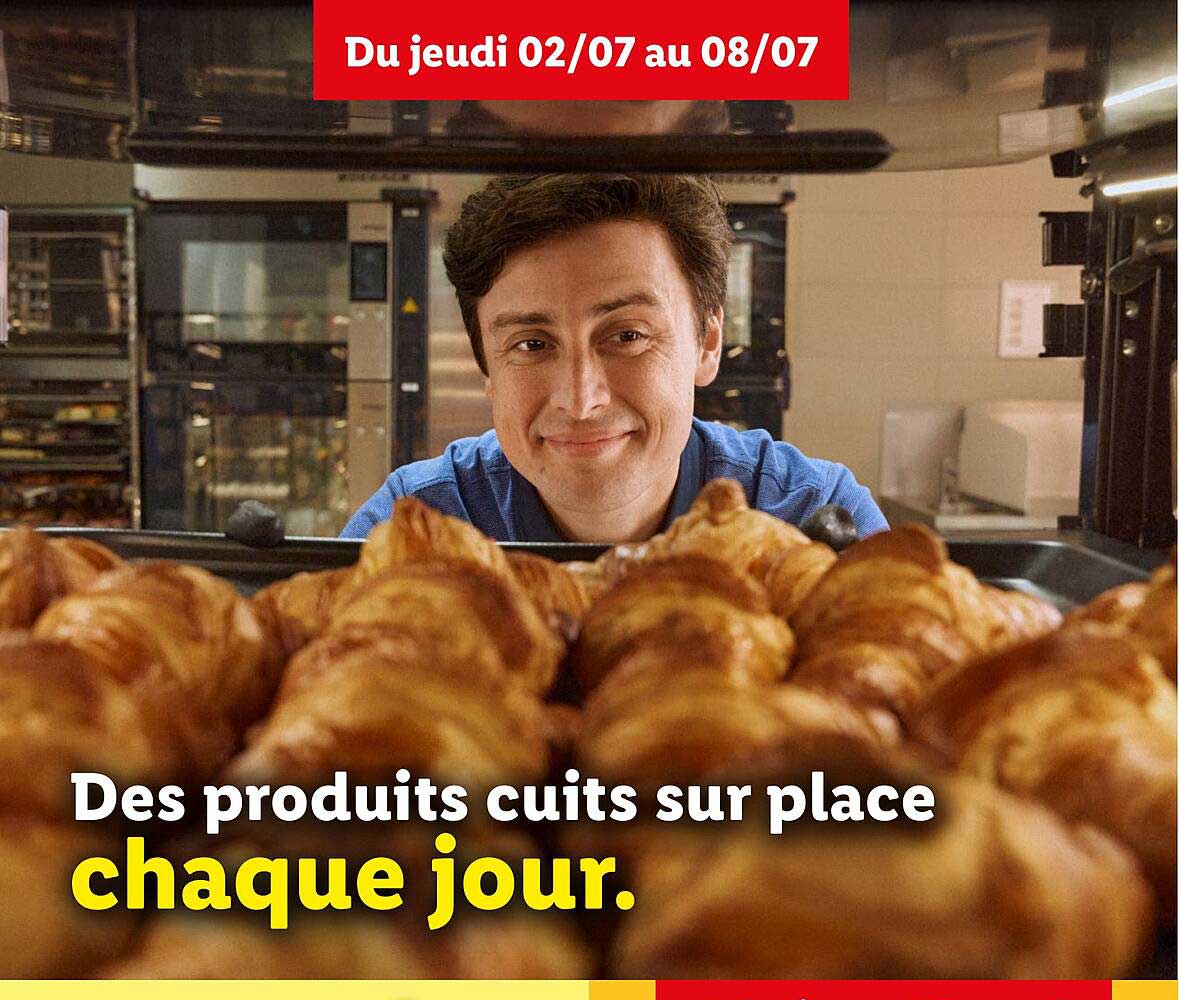 Des produits cuits sur place chaque jour