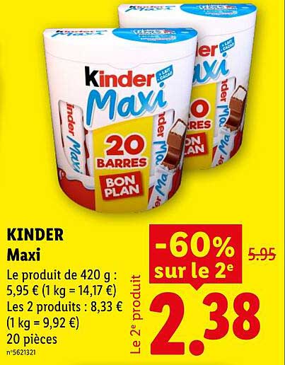 Kinder Maxi