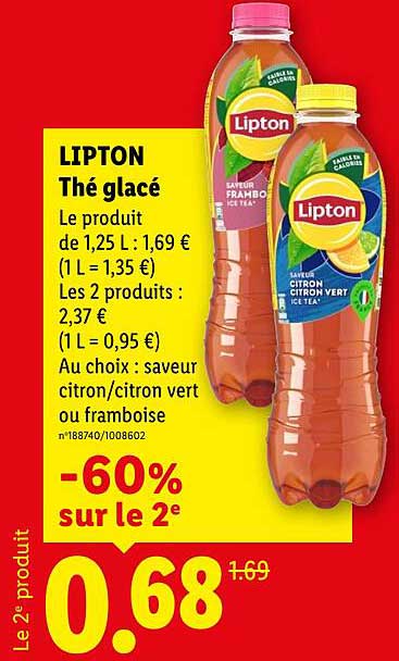 LIPTON Thé glacé