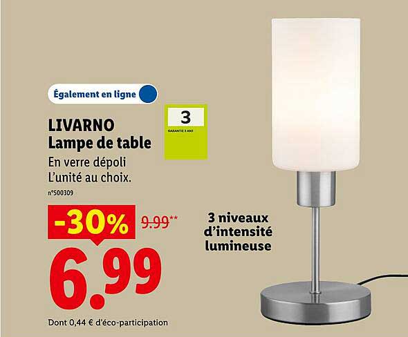 LIVARNO Lampe de table