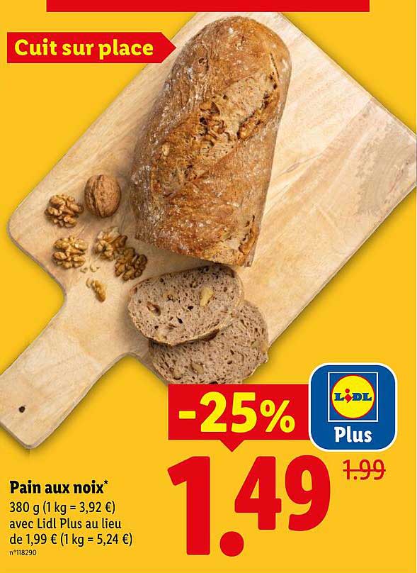 Pain aux noix